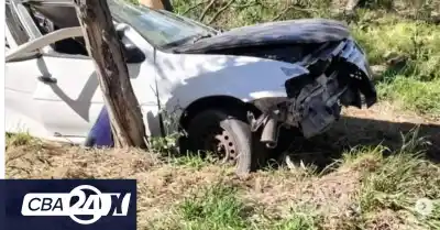 Viajaban por la ruta 158 y un servicio de emergencias confirmó lo peor en el lugar