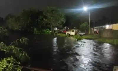 Un temporal de intensidad excepcional dejó un escenario crítico en Monteros