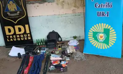 El raid que empezó en un hotel de Trenque Lauquen y terminó con un detenido en Catriló