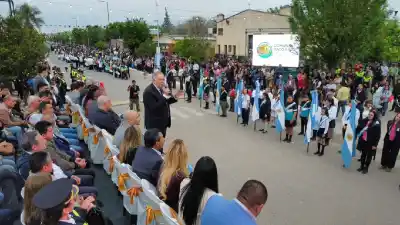 Taco Ralo sopló 180 velas: Jaldo dejó inaugurado un parador clave en la ruta 157