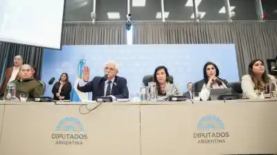Gritos, micrófono cortado y un exabrupto: la reunión por Malvinas terminó antes de tiempo