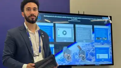 El invento de un estudiante de la UNCo que pesa 65% menos y puede llevar nanosatélites al espacio