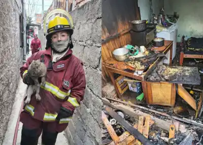 Se prendió fuego la casa en Villa Los Sauces: adentro los esperaba una sorpresa que no dejaron atrás