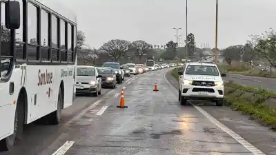 Ruta 66: frenó de golpe en plena hora pico y lo que pasó atrás complicó a todos