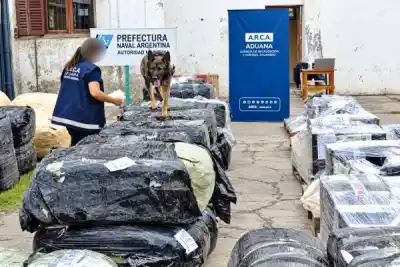 Control en la Ruta 9: frenaron un camión de encomiendas y el escáner reveló lo que escondía el acoplado