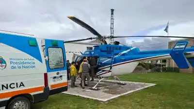 Quedó aislado por el temporal en el noroeste neuquino: el rescate que llegó desde el aire