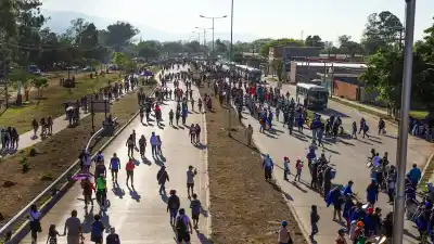 Peregrinaciones en Río Blanco: qué cambia para los que viajan y los que viven cerca