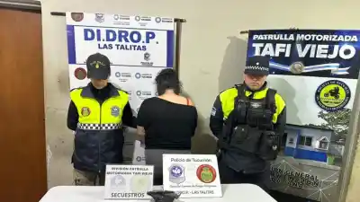 Vendía marihuana en Tafí Viejo: la vieron en plena transacción y no llegó a escapar