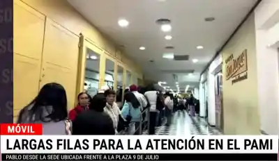 El turno que les dieron a los abuelos cuando llegaron los medios