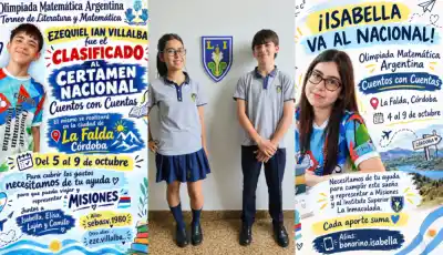 Dos apóstoles viajan a Córdoba a un certamen que mezcla matemática y cuentos: la colecta que los tiene en vilo