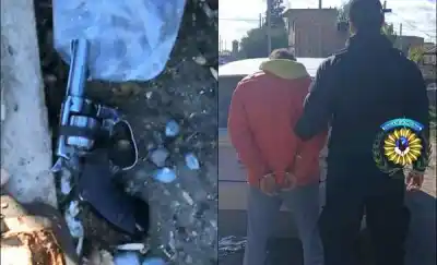 Denuncia por disparos en el barrio Inta: atraparon a uno, pero lo que llevaba encima lo complicó