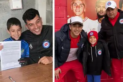 Un nene de Clodomira de 7 años fue fichado por Argentinos Juniors: cómo lo descubrieron
