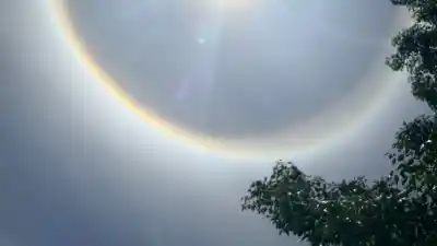 Un aro de colores rodeó al Sol en Misiones y Paraguay: qué había detrás del fenómeno