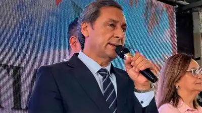 En Fernández, Silva Neder marcó la diferencia con Nación: "Acá no dejamos a nadie al lado del camino"