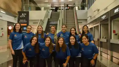 El vuelo que ilusiona a San Juan: dos selecciones argentinas ya viajan al Mundial de hockey sobre patines