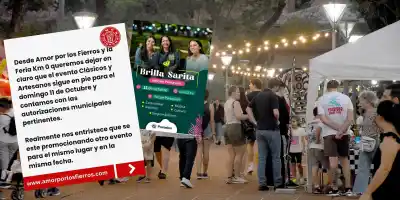 Tenía todo listo para el 11 de octubre, pero reprogramaron otro evento en el mismo parque