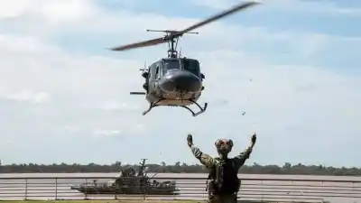 Mil efectivos, tanques y cuatro helicópteros: el Ejército copa la costa del Paraná y hay una jornada para verlo de cerca