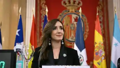 Villarruel les dio un mensaje a los tecnomagnates en España: "Ninguna transferencia va a sustituir la dignidad del trabajo"