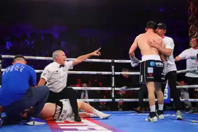 El boxeador que derribó cuatro veces a su rival terminó noqueado y con hemorragia cerebral