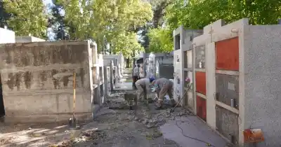 Entraron al cementerio de General Alvear y vaciaron un panteón: el único objeto que no se llevaron