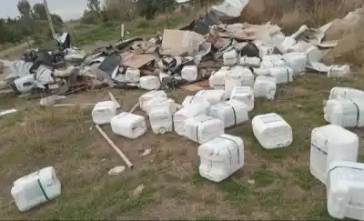 47 bidones de herbicida aparecieron donde no debían: ahora investiga la Justicia