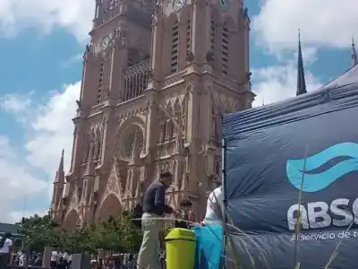 Peregrinación a Luján: los nueve puntos donde podés recargar agua
