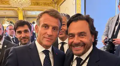 Salta se juega una carta clave en París: Sáenz se reunió con Macron y busca inversiones
