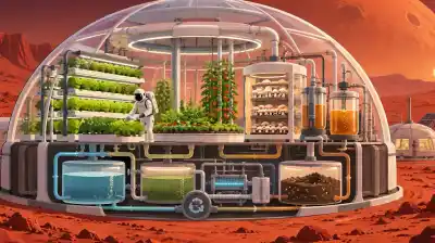 Produjo la mitad de la comida para vivir en Marte: el plan que premió la NASA