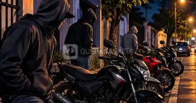 Tres motos robadas, una banda que empujaba el botón y un final que los dejó pagando