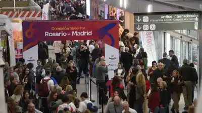 Rosario ya tiene vuelo directo a Madrid: cuánto costó adecuar la pista para el avión más grande del país