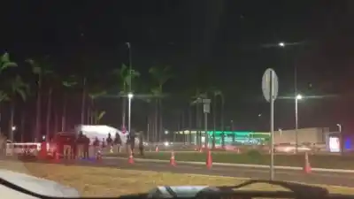 Intentó saltar las vallas del Supremo Tribunal de Brasil y lanzó una mochila: lo que encontró el escuadrón antibombas