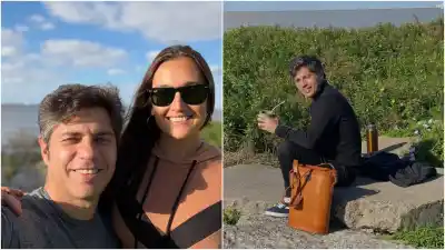 El momento íntimo que compartió el gobernador bonaerense con su esposa y la frase que lo define
