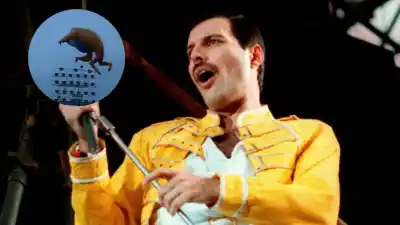 Lanzó un Freddie Mercury gigante al cielo de Londres y 30 años después apareció a 60 kilómetros