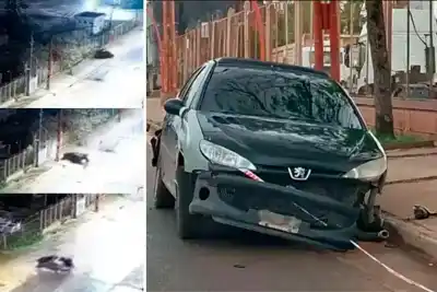 Tomó el auto de su papá sin permiso, salió a manejar de madrugada y terminó contra una columna