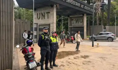 Amenazaron a la UNT por mail: policías en los accesos y una pista que preocupa
