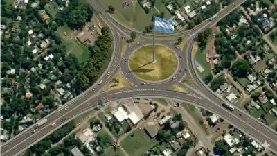 El cruce de las rutas 9 y A012 que Roldán quiere transformar: el dato que define la obra