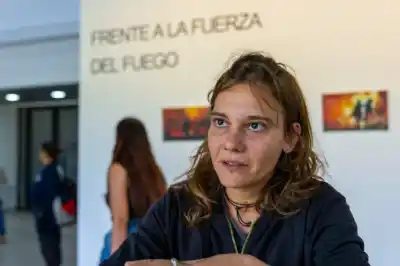 Una investigadora italiana recorrió Merlo y encontró un paisaje que le resultó familiar