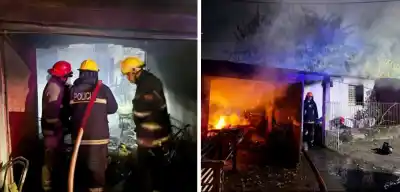 Incendio en una casa de San Andrés: los bomberos encontraron algo que cambió el final