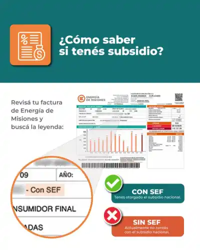 El subsidio de luz en Misiones cambia en noviembre: qué tenés que revisar en tu factura