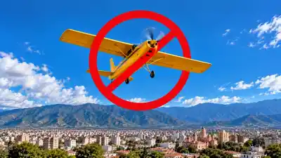 Las avionetas publicitarias ya no podrán volar sobre Salta: quiénes celebran la medida