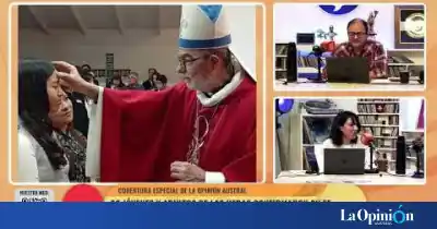 Las Heras vivió una jornada histórica: 90 personas recibieron la confirmación de manos del obispo Medina