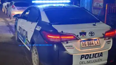 San Martín de los Andes: la corriente la arrastraba y los policías hicieron una maniobra desesperada