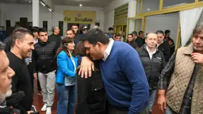 Nazur volvió al Barrio Modelo: la reunión clave para que el club no cierre sus puertas
