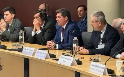 San Juan se juega en París: el número que Orrego les mostró a los inversores europeos