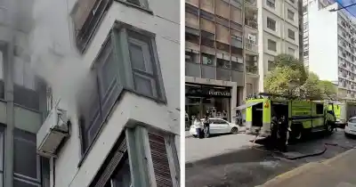 Se incendió un departamento en pleno microcentro de La Plata: la dueña apareció horas después