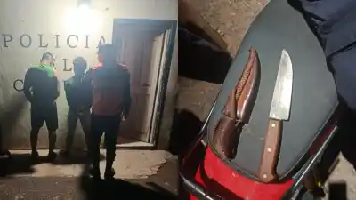 Agresiones con bebidas alcohólicas y arma blanca durante control vial: tres implicados con alcoholemia positiva