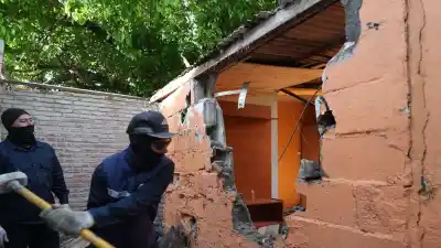 Derribaron un búnker en Pérez y la cifra provincial ya es difícil de creer