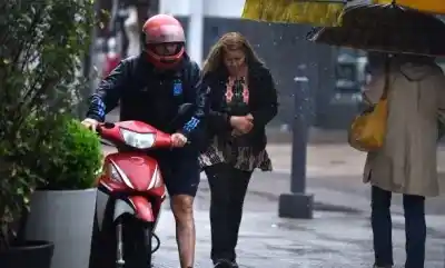 El temporal dejó una sorpresa en la madrugada: así arrancó la semana en la capital