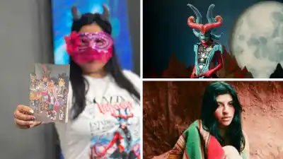Es diablita de Uquía desde los 7 años y ahora verá a Cazzu desde el backstage