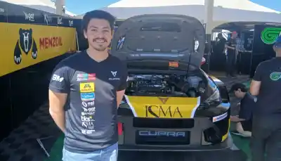 Un brasileño llega por primera vez a Posadas y cuenta cómo es el auto más rápido de Sudamérica que se corre este finde